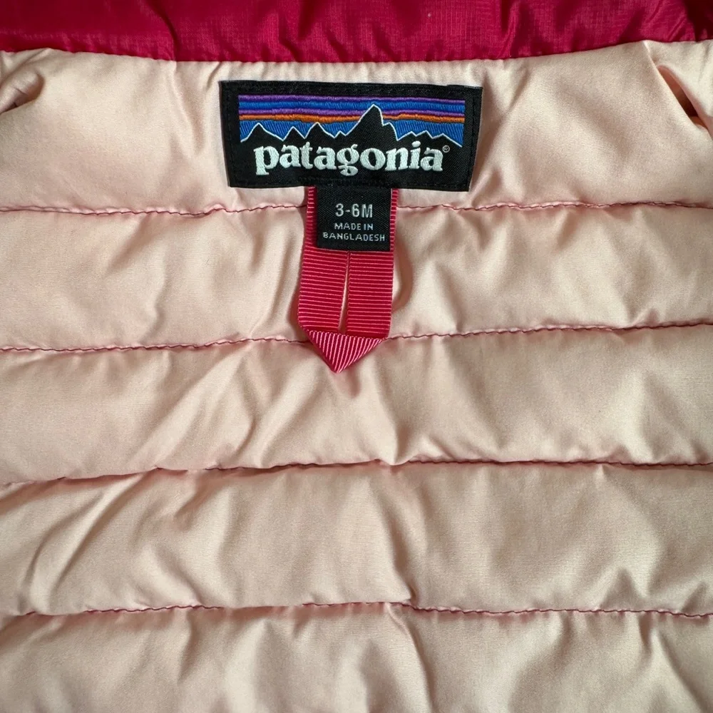 Patagonia Infant Down Sweater Vest - Pink - Picture 2 of 4